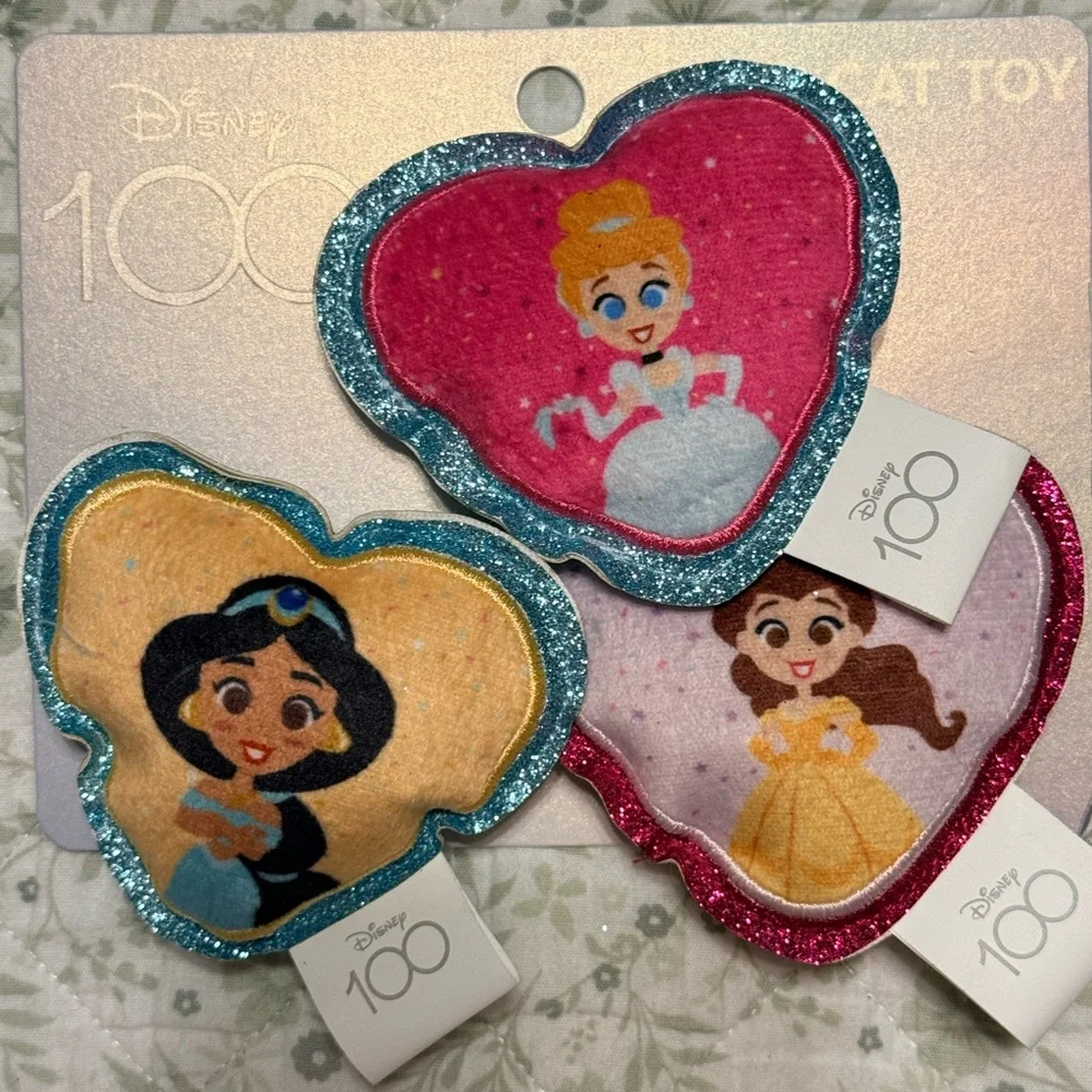 Disney’s Nightmare before Christmas and Princess catnip filled cat toys